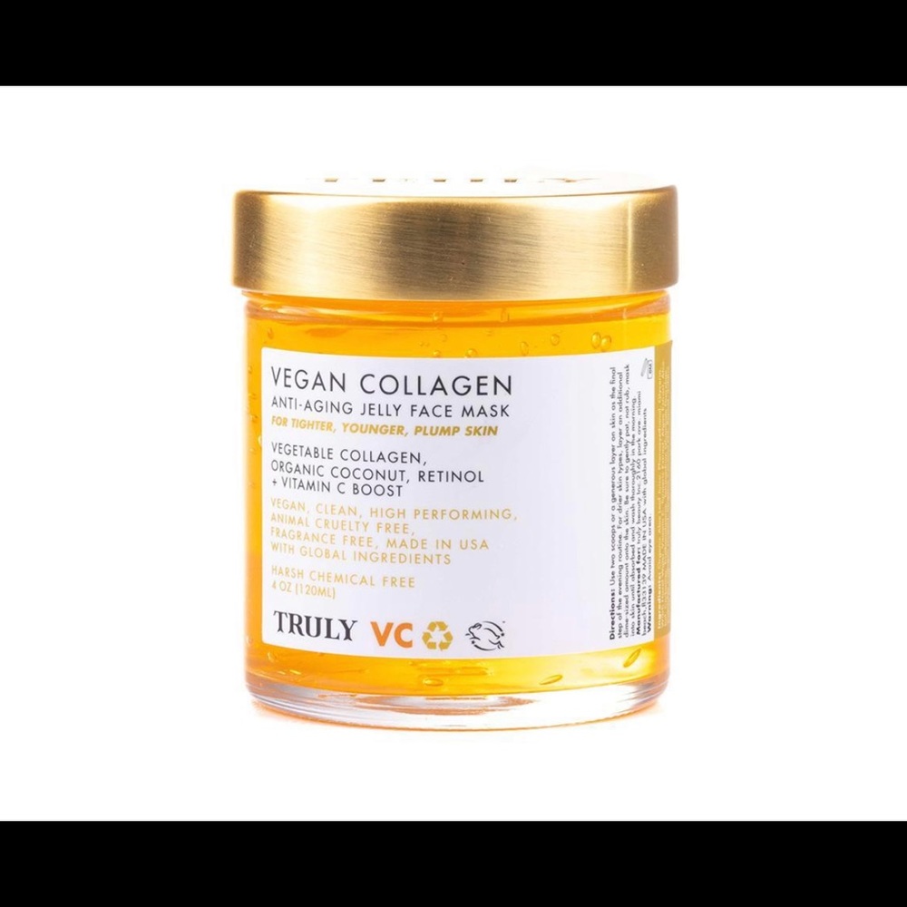 NWT vegan collagen jelly face mask